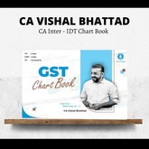 CA Inter | GST Chart Book by CA Vishal Bhattad | For Jan 26 & May 26 Exams